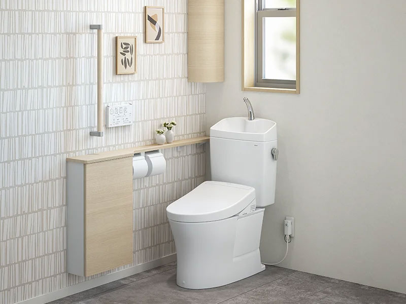 一体型トイレ
